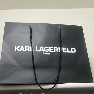 Karl Lagerfield Paris gift bag